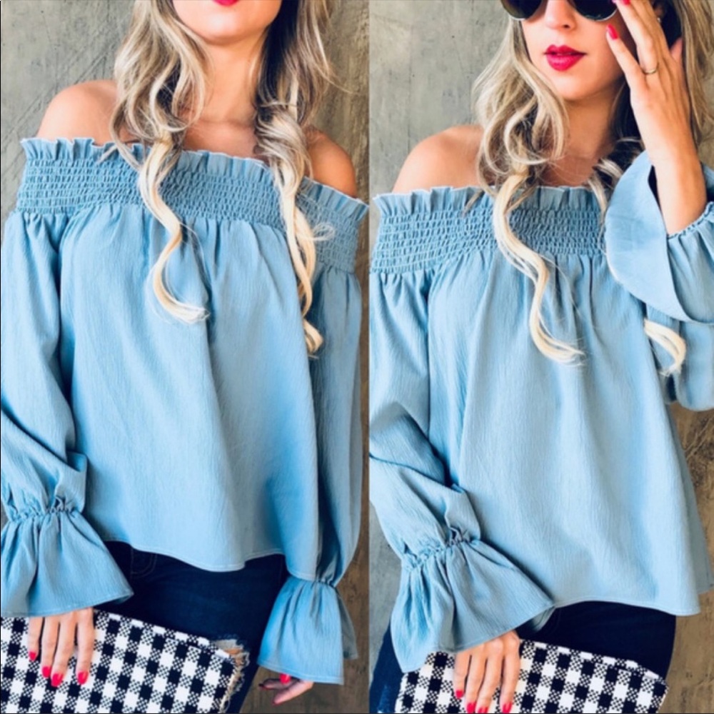 Off Shoulder Top - Picture 2 of 4